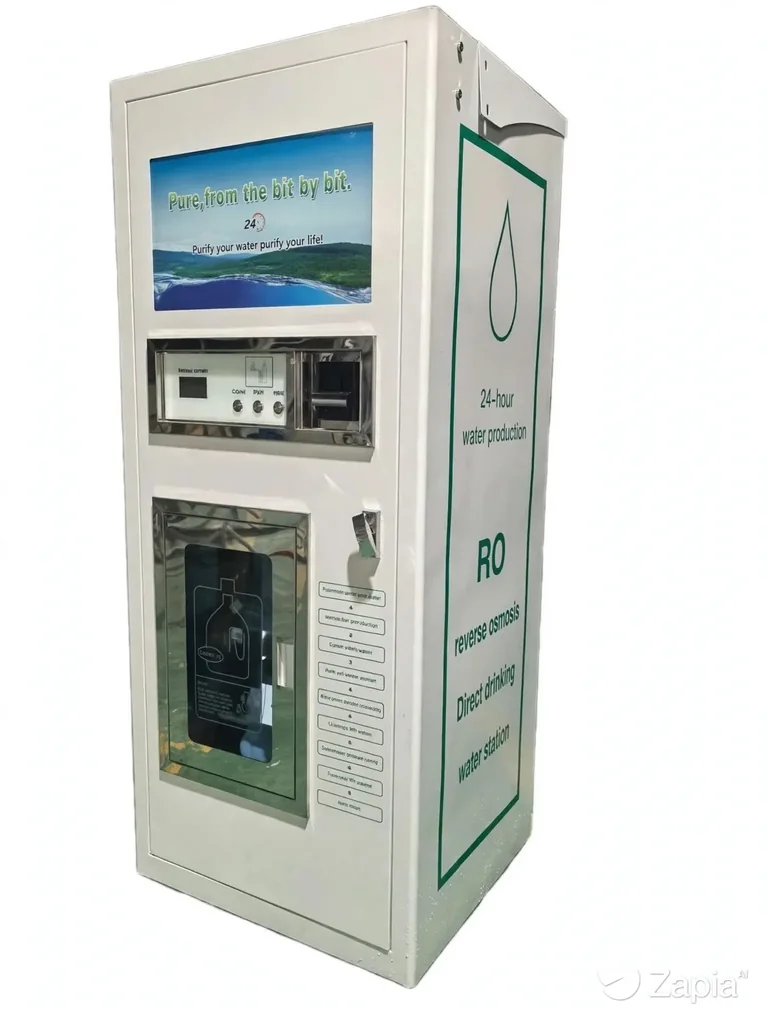 SipCycle 800 GPD reverse-osmosis water purification unit with cleaned background